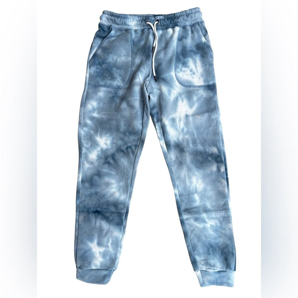 NWT STILLWATER SUPPLY CO Tie Dye Joggers MSRP $50 Pockets Super-Soft Lounge Cozy